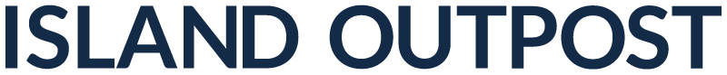 Island Outpost text logo